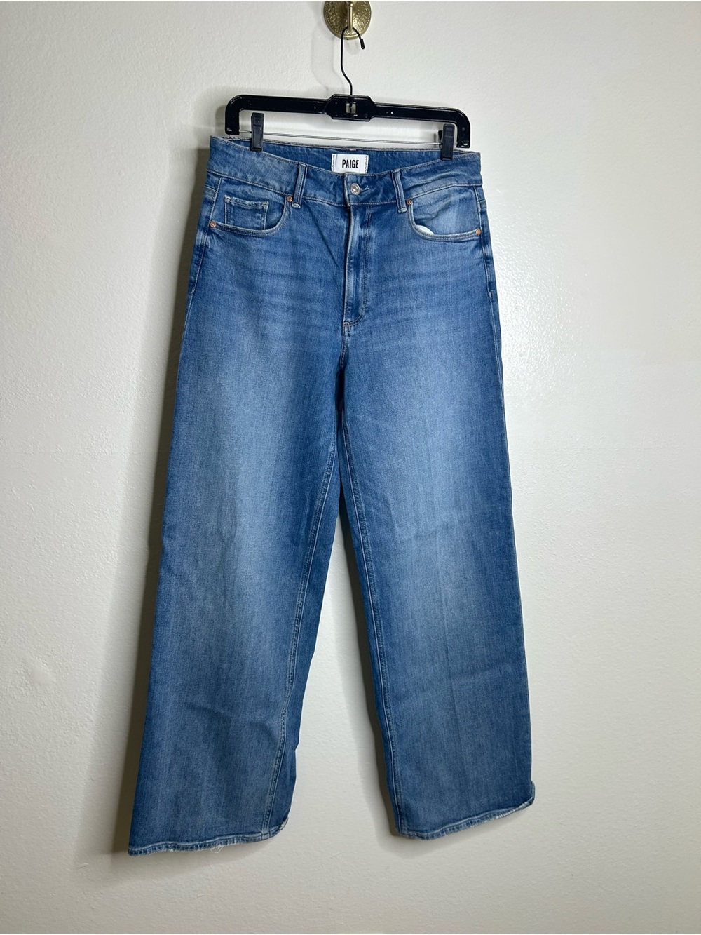 PAIGE Sasha Wide Leg Jean in Pesaro Size 29